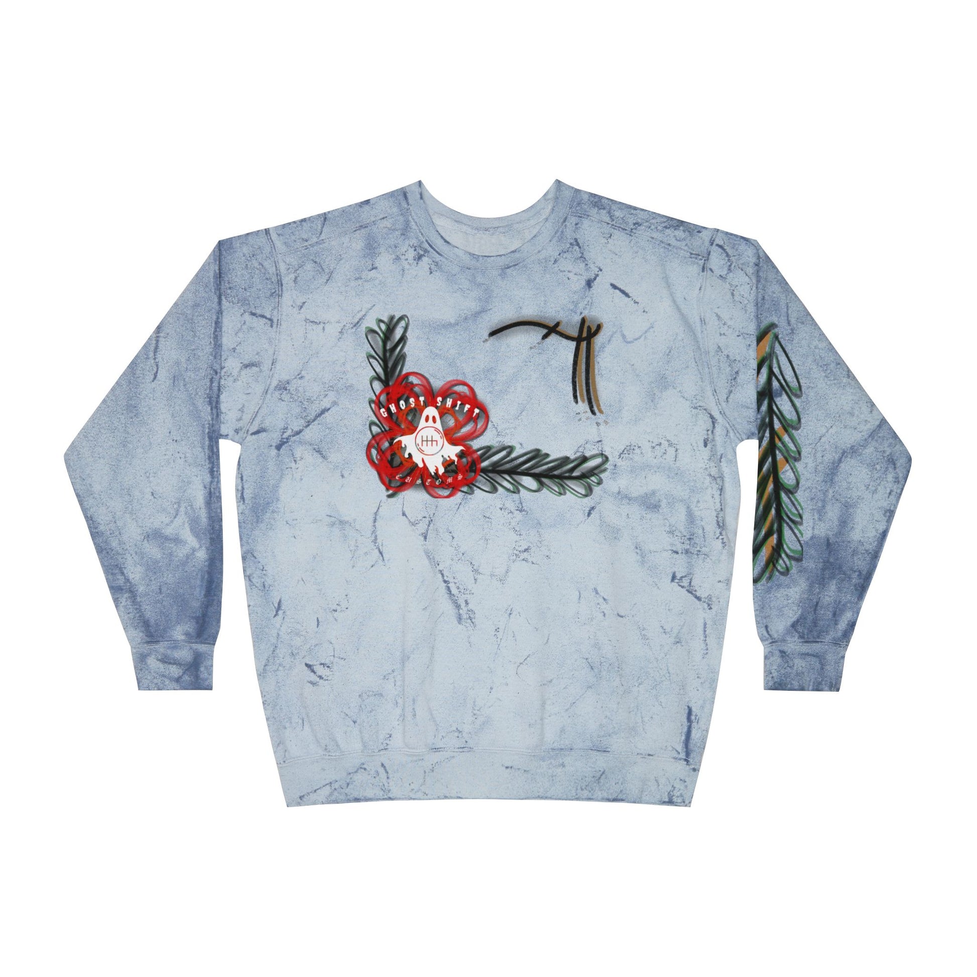 Ghost Shift Customs - Sketchy Flower - Neon Vixen Apparel