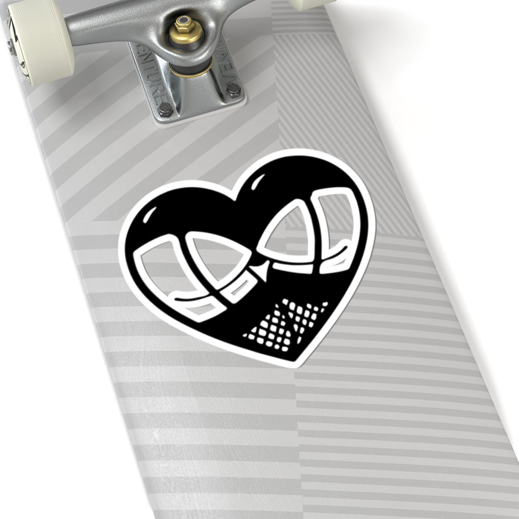 Heart It, Stylish Kiss-Cut Stickers for Personalizing Laptops, Water Bottles