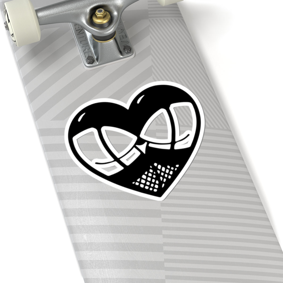Heart It, Stylish Kiss-Cut Stickers for Personalizing Laptops, Water Bottles