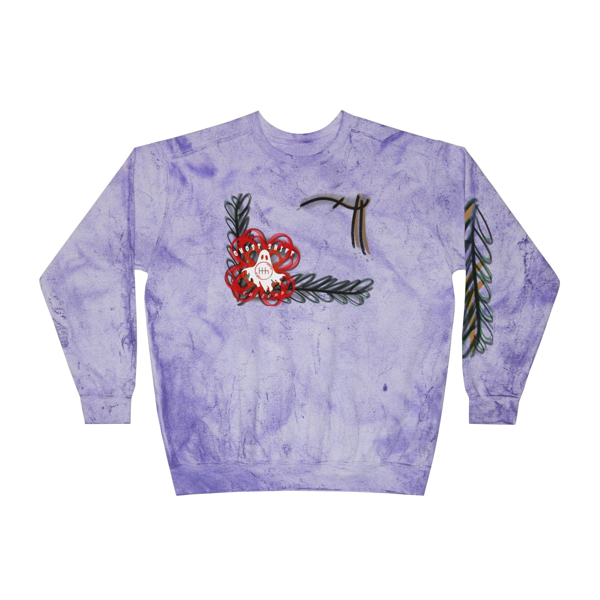 Ghost Shift Customs - Sketchy Flower - Neon Vixen Apparel