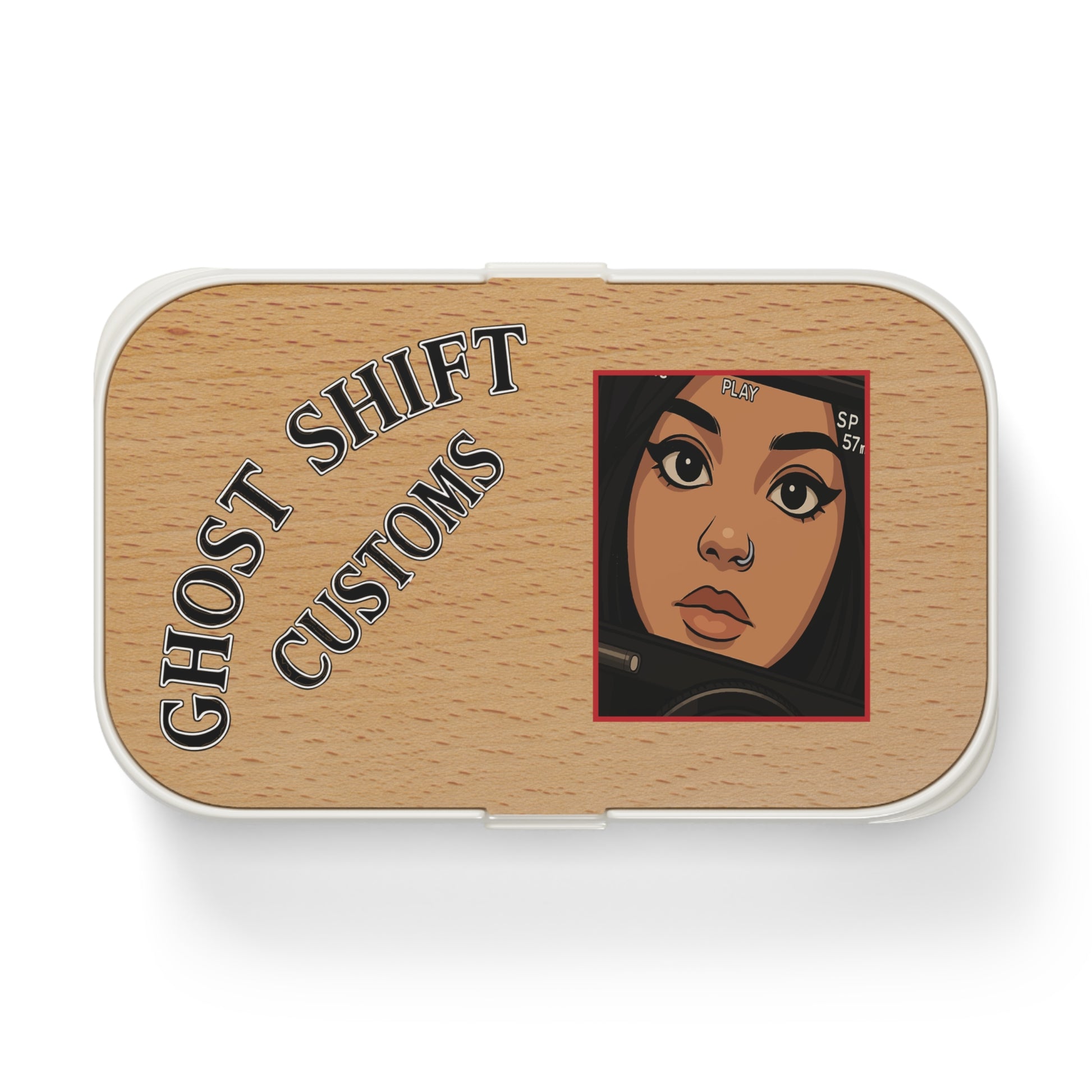 Personalized Bento Lunch Box for On-the-Go Meals, Eco-Friendly Meal Prep Container, Custom Food Storage, School Lunch Organizer