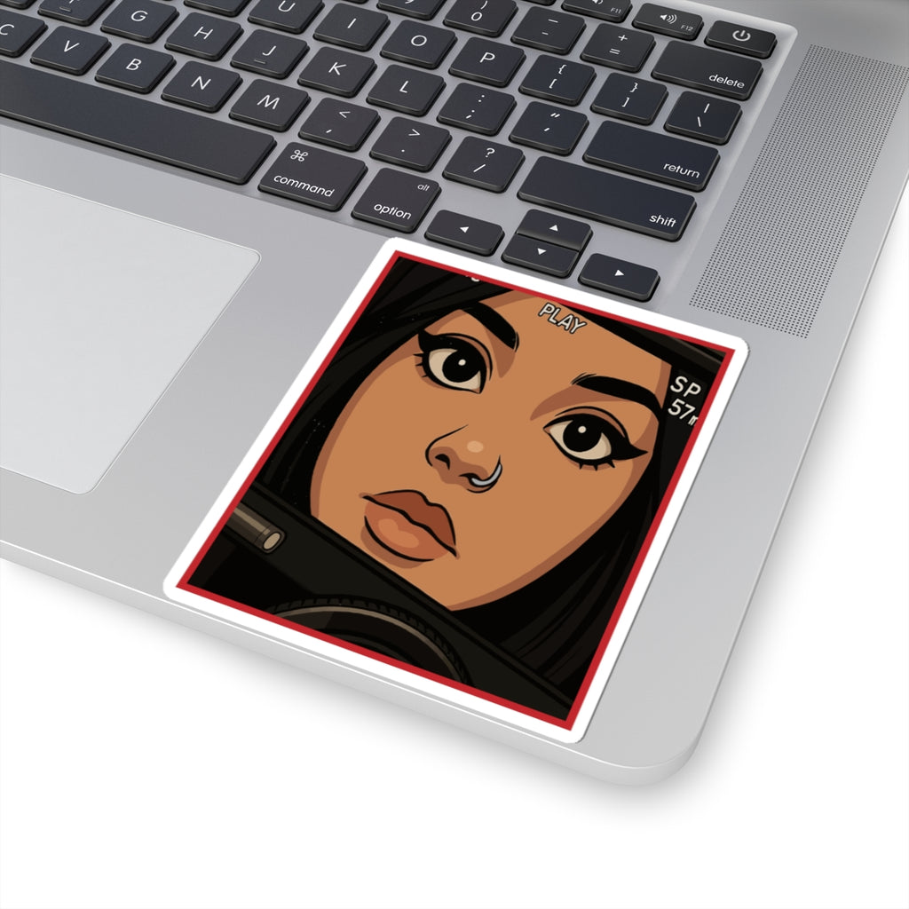 The Snap Kiss-Cut Stickers for Photography Lovers | Unique Laptop Stickers, Aesthetic Decor, Gift for Creatives, Camera Enthusiast