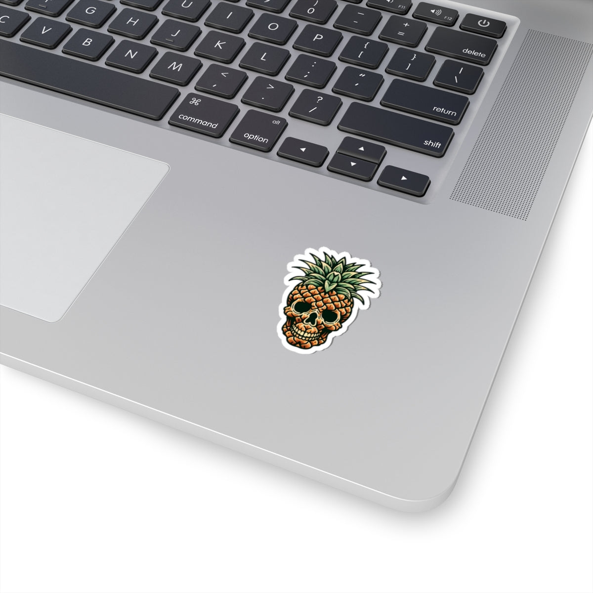 Pineapple Paradise Skull Kiss-Cut Stickers | Fun Decal for Laptops, Water Bottles, Scrapbooking, Party Favors, and Gifts