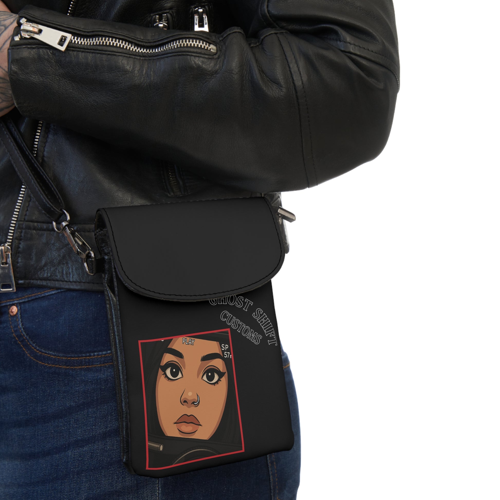 The Snap - Stylish Crossbody Purse for Everyday Use, Perfect Gift, Ideal for Festivals, and motorcycle rides
