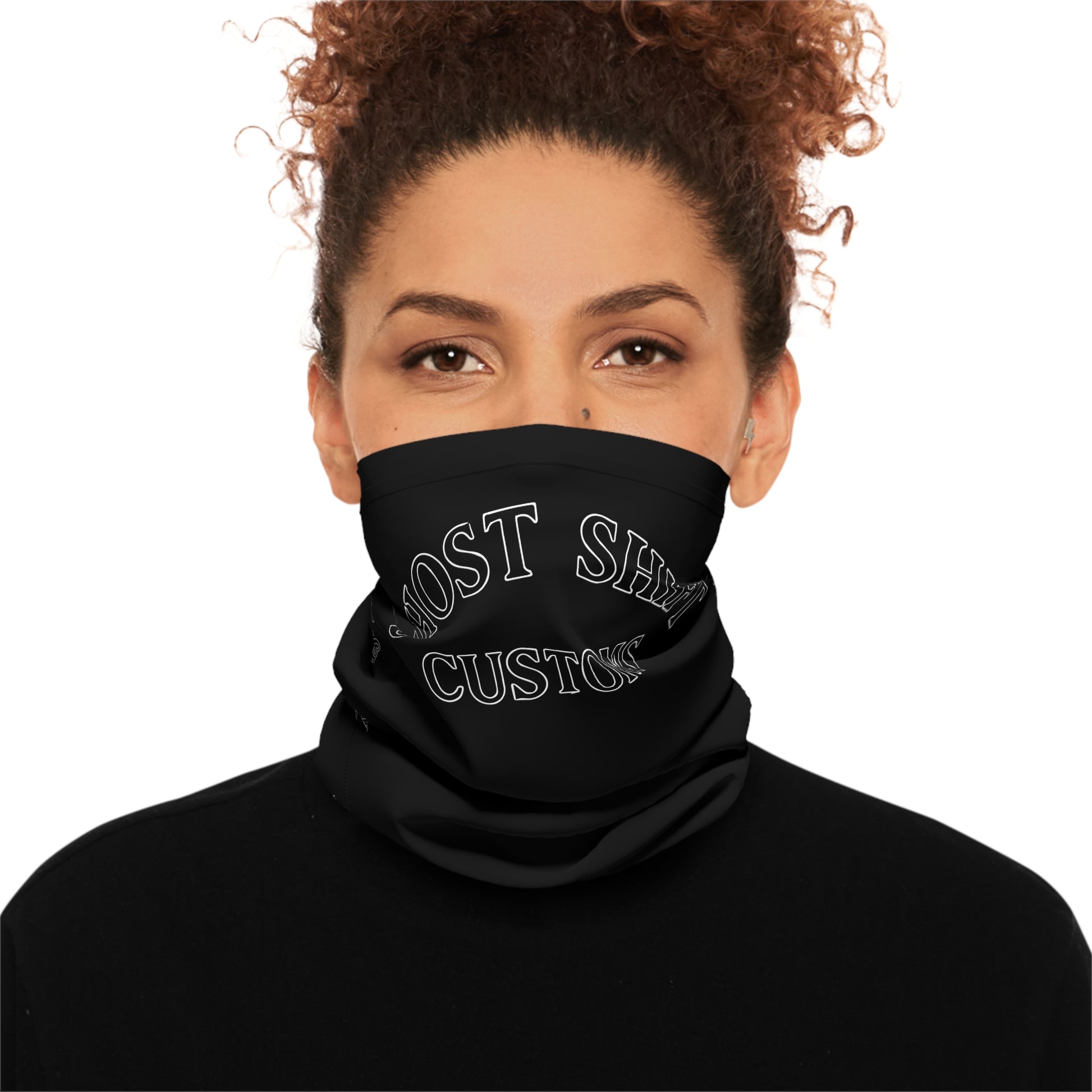 Ghost Shift Custom Lightweight Neck Gaiter, Versatile Face Mask, Outdoor Gear, Fashion Accessory, Gift for Motorcyclists