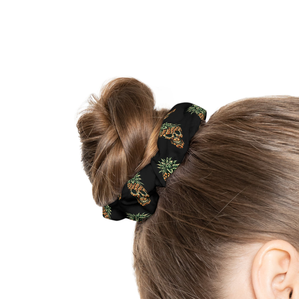 Pineapple Paradise Scrunchie, Trendy Hair Accessory, Summer Vibe, Perfect for Beach Days, Gifts for Her, Fashion Hair Tie