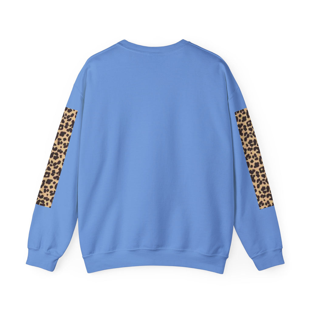 Ghost Shift Customs Cheetah Print Crewneck Sweatshirt