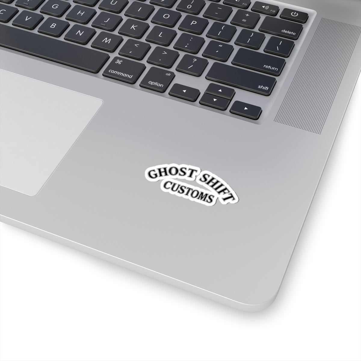 Ghost Shift Kiss-Cut Stickers, Personalized Vinyl Decals for Laptops, Water Bottles, Home Decor, Unique Gifts