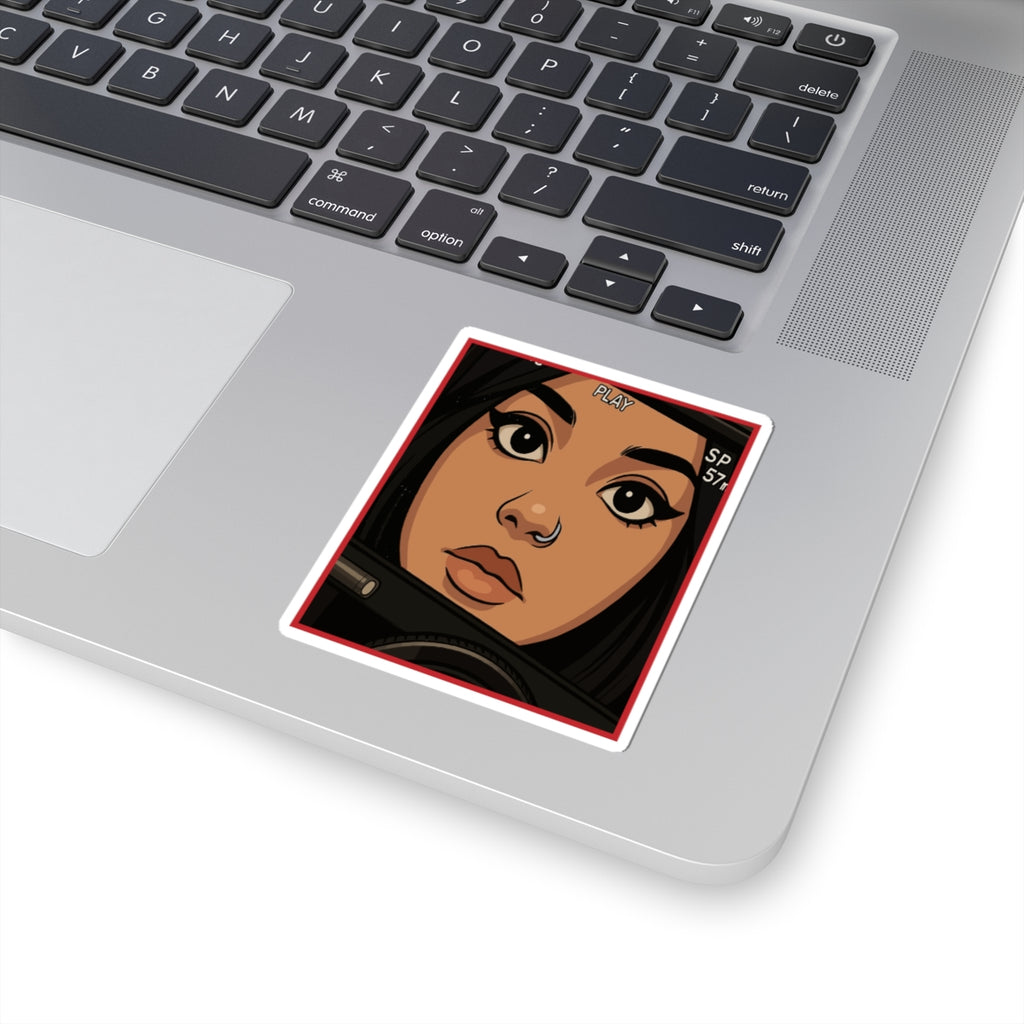 The Snap Kiss-Cut Stickers for Photography Lovers | Unique Laptop Stickers, Aesthetic Decor, Gift for Creatives, Camera Enthusiast