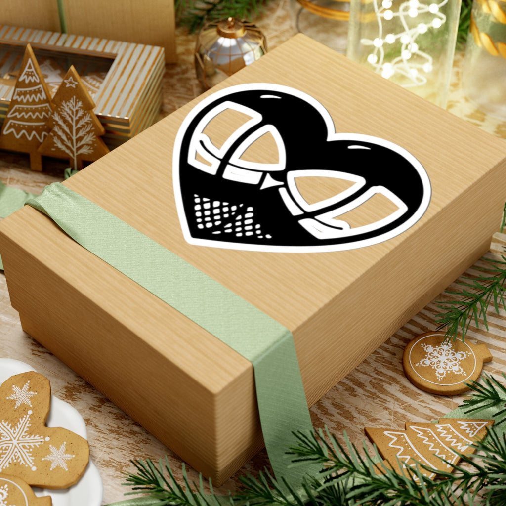 Heart It, Stylish Kiss-Cut Stickers for Personalizing Laptops, Water Bottles