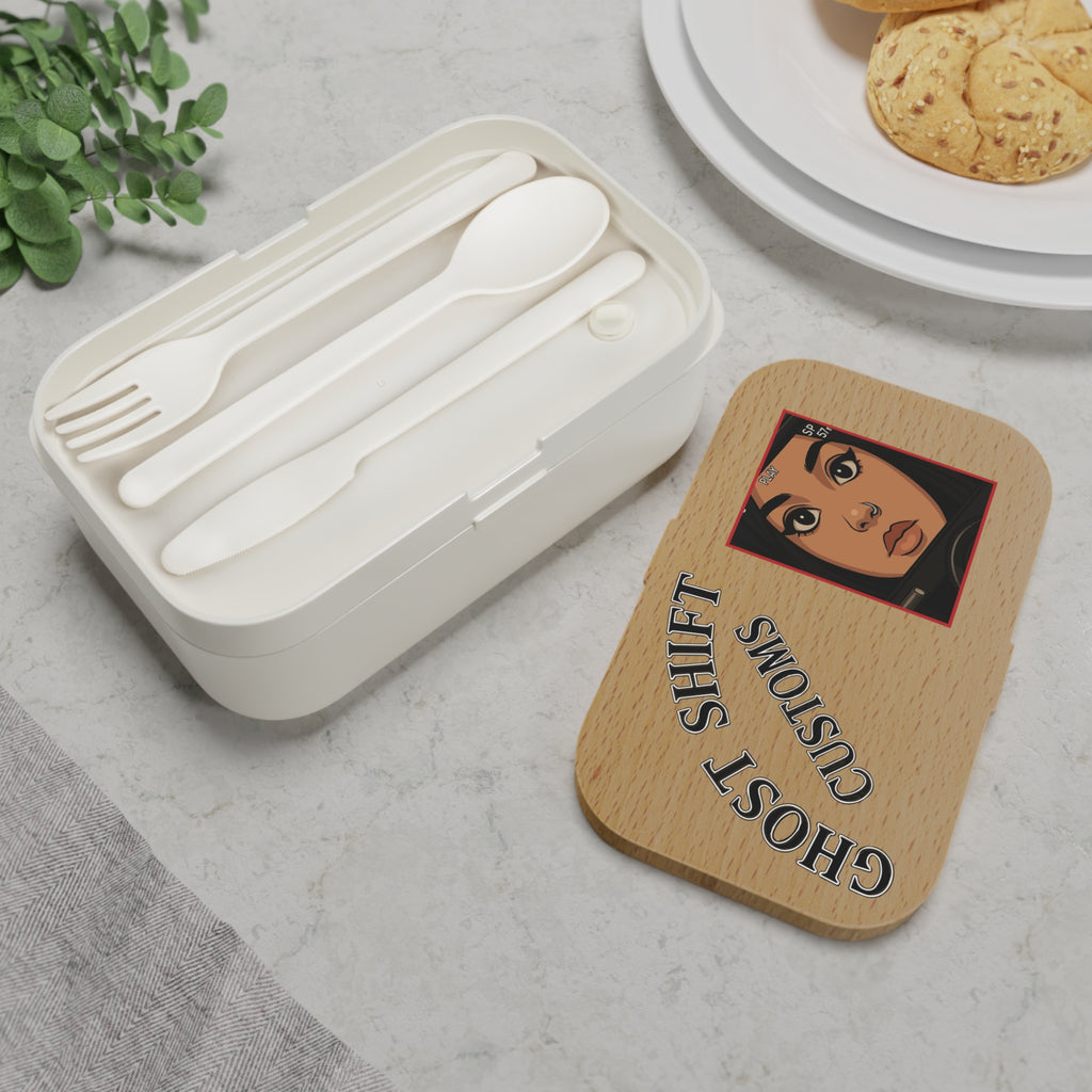 Personalized Bento Lunch Box for On-the-Go Meals, Eco-Friendly Meal Prep Container, Custom Food Storage, School Lunch Organizer