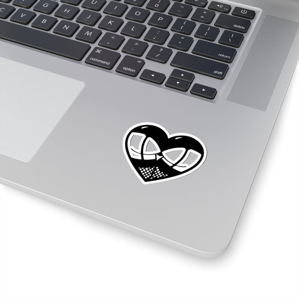 Heart It, Stylish Kiss-Cut Stickers for Personalizing Laptops, Water Bottles