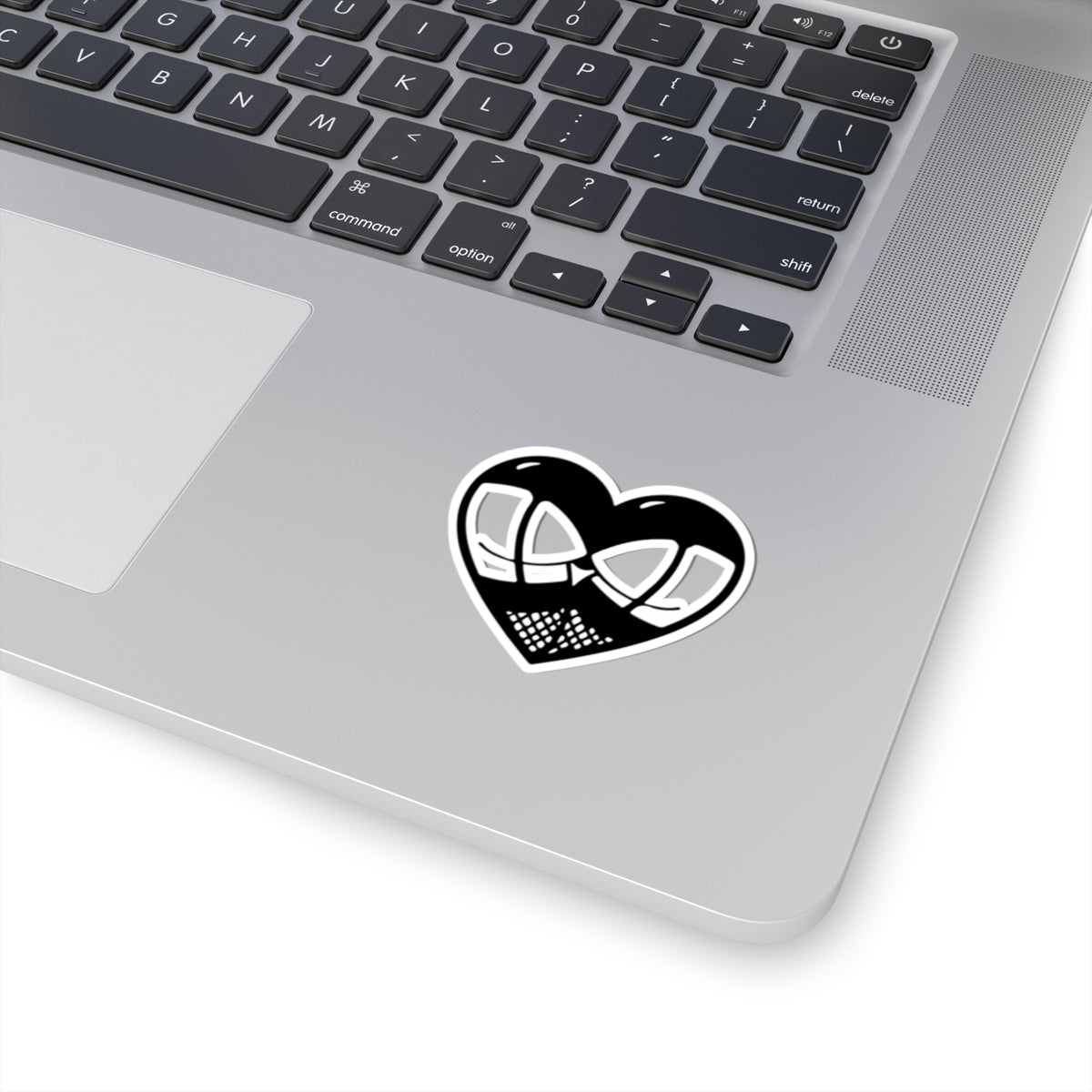 Heart It, Stylish Kiss-Cut Stickers for Personalizing Laptops, Water Bottles