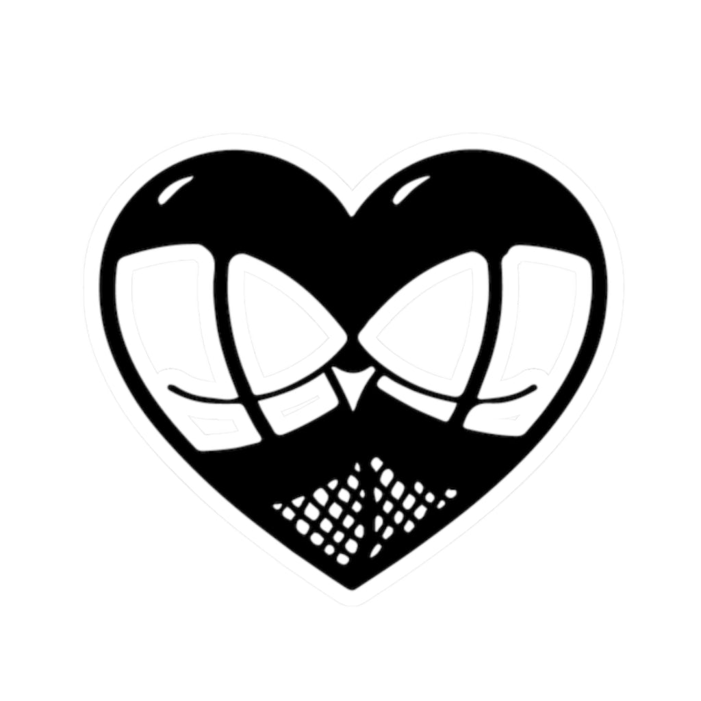 Heart It, Stylish Kiss-Cut Stickers for Personalizing Laptops, Water Bottles