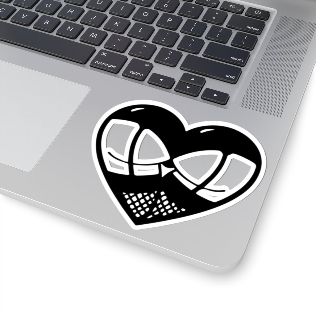 Heart It, Stylish Kiss-Cut Stickers for Personalizing Laptops, Water Bottles