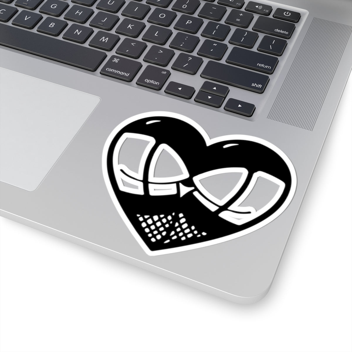 Heart It, Stylish Kiss-Cut Stickers for Personalizing Laptops, Water Bottles